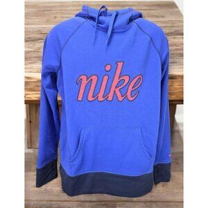 Nike Women's Therma-Fit Hoodie Large Blue